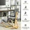 HOMCOM Ergonomischer Kniestuhl, Kniehocker Gesundheitsstuhl Produktbild-Vorschau 4