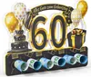 Regalo in legno per 60° compleanno con biglietto d'auguri e Anteprima dell’immagine prodotto 1