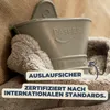 XXL Wärmflasche Lang & Groß 3,5 Liter mit Bezug - Flauschig Produktbild-Vorschau 4
