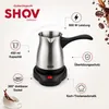 SHOV elektrický moka kávovar 450 ml – 600 W pro tureckou Náhled obrázku produktu 3