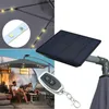 karpal 3m-3.5m Parasol avec LED solaire inclinable Parasol Voir les images du produit 8
