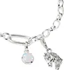 Pendentif charm tête de cheval, argent massif Voir les images du produit 5