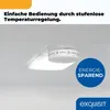 Exquisit Kühl-Gefrier-Kombination, Kühlschrank mit Produktbild-Vorschau 6