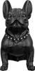 Casablanca by Gilde Dekofigur Figur Bulldog schwarz matt H. Produktbild-Vorschau 3