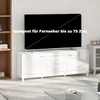 HOMCOM TV skrinka – nízka TV skrinka pre televízory do 75 Náhľad obrázku produktu 8