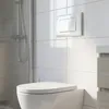 Drückerplatte Weiß Glänzend Kompatibel zu Geberit Duofix Produktbild-Vorschau 3