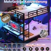 MODFU Patrová postel 140x200 kovový rám postele s Náhled obrázku produktu 3
