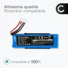 CELLONIC 1x Batteria per Altoparlante Compatibile con JBL Anteprima dell’immagine prodotto 4