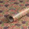 Carta da regalo con fiori, rosa, lilla, 0,70 x 10 m, carta Anteprima dell’immagine prodotto 1