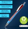 Schneider Kugelschreiber Slider Rave rot Mine 755XB 5 Stk. Produktbild-Vorschau 2
