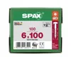 Spax Holzschraube Rundkopf T-STAR+ T30 WIROX6X100 Mit Produktbild-Vorschau 18