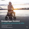 Helavo Outdoor Rollator mit Luftbereifung – Faltbarer Produktbild-Vorschau 4
