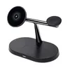 MaXlife Maxlife wireless charger 3in1 15W, black (MXWC-03) Produktbild-Vorschau 4