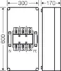 HENSEL HENS Mi-Nh-Sicherungsgehäuse MI4451 1XNH1 3P. Produktbild-Vorschau 1