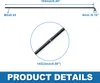 Fahrrad Speichen 14G 165MM Mountainbike Speichen Stahl Produktbild-Vorschau 4