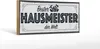 Holzschild Spruch 27x10cm Bester Hausmeister der Welt Produktbild-Vorschau 2