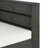 vidaXL 2-tlg. Garten-Lounge-Set mit Kissen Grau Produktbild-Vorschau 5