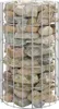 VidaXL Poteau de gabion rond Ø30x50 cm acier galvanisé Voir les images du produit 1