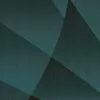 A close-up abstract geometric pattern with diagonal lines and varying shades of teal. Produktbild-Vorschau