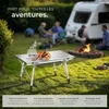 Table de camping Tina en aluminium, pliable et réglable en Voir les images du produit 7