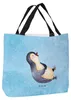Mr. & Mrs. Panda Tote Bag Pinguin Lachen - Eisblau - Produktbild-Vorschau 2