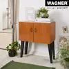 WAGNER Möbelbein/Sofafuß V-STYLE - 13 x 40 x 210 mm, Stahl Produktbild-Vorschau 3