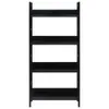 VidaXL 288222, Schwarz, 4 Regale, Stahl, Holz, 15 kg, 60 kg Produktbild-Vorschau 9