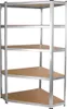 Regał narożny magazynowy metalowy 180 x 90 x 30 cm 5 półek Produktbild-Vorschau 2