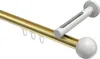 Interdeco Innenlaufstange / Gardinenstange mit Innenlauf Produktbild-Vorschau 1