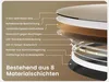 KUTAS – Runder LED Badezimmerspiegel 60 cm – Anti-Beschlag Produktbild-Vorschau 7