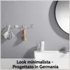 DEKAZIA® 8 ganci adesivi porta asciugamani bagno adesivo Anteprima dell’immagine prodotto 8
