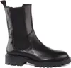 A black leather Chelsea boot with a thick sole. Produktbild-Vorschau