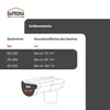 DAPRONA Rinneneisen verstellbar, Rinnenhalter Silber RG 333 Produktbild-Vorschau 7