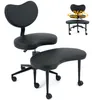 Bureaufauteuil met Polyurethanleer bekleding, in hoogte Productafbeelding-voorbeeld 1