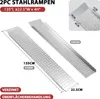 Bettizia 2X Auffahrrampe Verladerampe 135 x 22.5 x 4 cm Produktbild-Vorschau 2