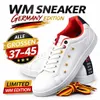 Weiße Sneaker Damen Herren Turnschuhe Sportschuhe modisch Produktbild-Vorschau 1