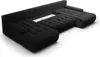 KEF  Ecksofa Vera – U-Form – 350x85x185 cm – Liegefläche Produktbild-Vorschau 4
