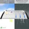 VOUNOT® Vordach für Haustür, 120 x 80 cm Transparentes Produktbild-Vorschau 3
