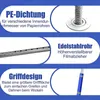 Langstiel Stretchfolie Abroller – Paletten Stretch Wrap Produktbild-Vorschau 3