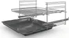 A pull-out oven rack and baking tray set. Produktbild-Vorschau