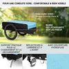 Klarfit Remorque Velo Cargo, Charette Velo à 2 Roues, Voir les images du produit 4