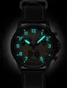 Bauhaus Aviation Blackwing 28885 Herrenarmbanduhr Produktbild-Vorschau 2