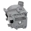 A gray electric pump component for a household appliance. Produktbild-Vorschau