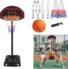 XINZI Basketballkorb mit Rollen Höhenverstellbar – Produktbild-Vorschau 1