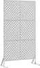 vidaXL Súkromný paraván sivý 100 x 50 x 180 cm oceľ Náhľad obrázku produktu 5