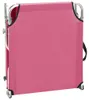 vidaXL Opvouwbare ligstoel met zonnescherm, roze, aluminium Productafbeelding-voorbeeld 5