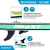 Aufblasbares SUP Board Set mit Sitz FLOWER 300  lime Produktbild-Vorschau 2