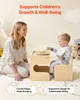 VEVOR Montessori sada stolíka a stoličiek, detská sedacia Náhľad obrázku produktu 6