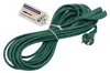 A coiled green power cord with a European plug and a connector. Produktbild-Vorschau