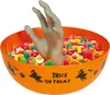 Recipiente decorativo de Halloween con diseño de calabaza Vista previa de la imagen del producto 1
